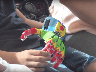 e-Nable prosthetic hand